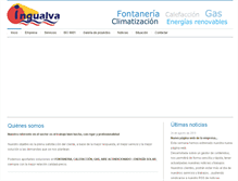 Tablet Screenshot of ingualva.com